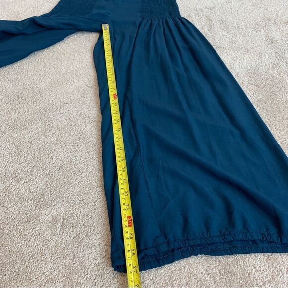 Palazzo Trousers extra wide leg Hippy Harem Flares festival beach & party Sz S/M - Picture 7 of 10